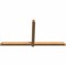 Ekena Millwork Eugene Smooth Timber Gable Bracket, Western Red Cedar, 84"W x 42"H x 3 1/2"D x 3 1/2"F, 12/12 Pitch GBW084X42X0404EUG00SWR - alternate 2